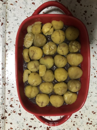 栗蒸羊羹的做法步骤：15