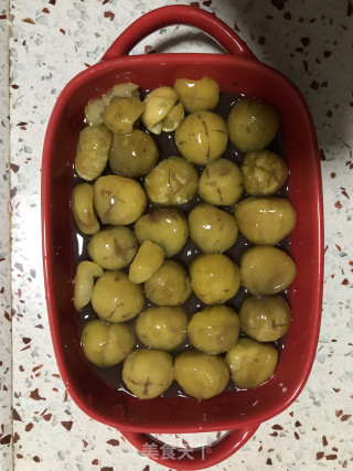 栗蒸羊羹的做法步骤：17