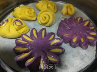 花朵馒头的做法步骤：18