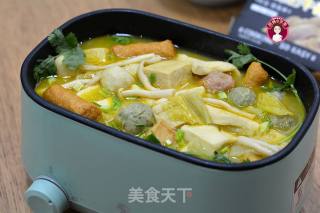 金汤白菜豆腐鱼丸的做法步骤：7