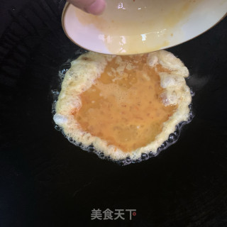 辣白菜煎蛋的做法步骤：4