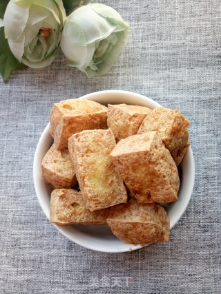 油炸豆腐的做法步骤：5