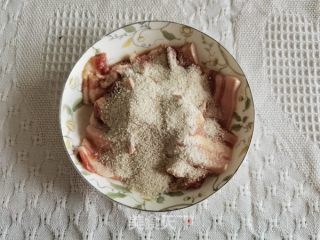 粉蒸肉的做法步骤：3