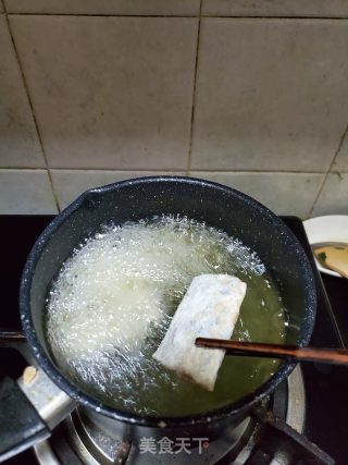 椒盐带鱼的做法步骤：6