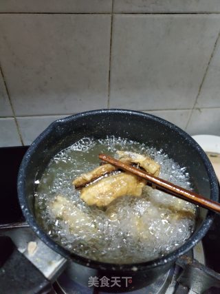 椒盐带鱼的做法步骤：7