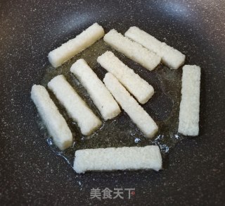 煎糍粑的做法步骤：2