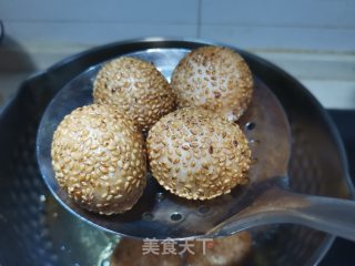 空心麻球的做法步骤：11