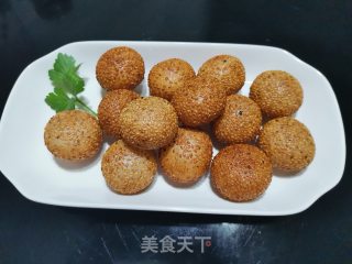 空心麻球的做法步骤：13