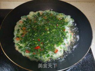 韭菜煎蛋的做法步骤：4