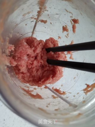 肉饼蒸蛋的做法步骤：2