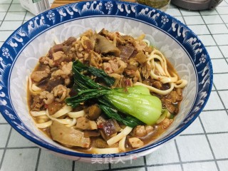 鸡肉蘑菇面的做法步骤：8