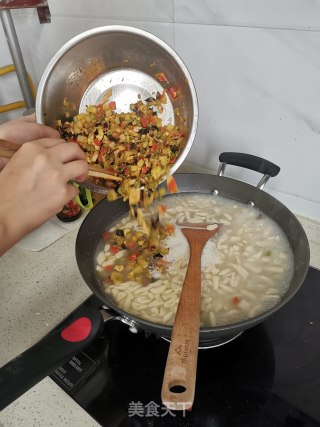 烩麻食的做法步骤：17