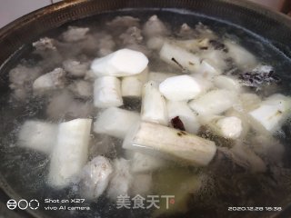 山药炖鸡肉的做法步骤：3