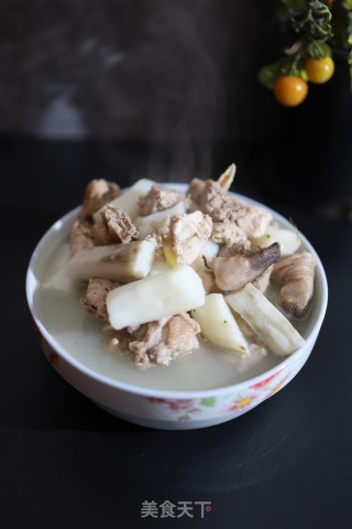 山药炖鸡肉的做法步骤：5