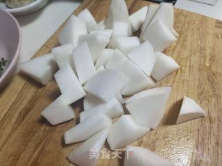 萝卜炖羊肉的做法步骤：3