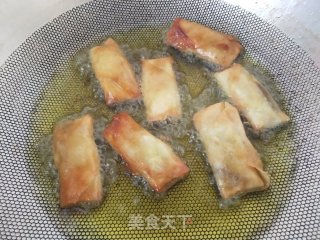 炸春卷的做法步骤：3