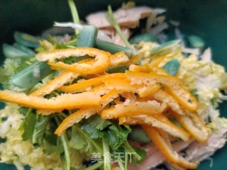 腊八蒜拌白菜鸡胸肉的做法步骤：4