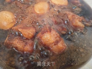 东坡肉卤蛋的做法步骤：6