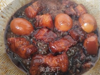 东坡肉卤蛋的做法步骤：7