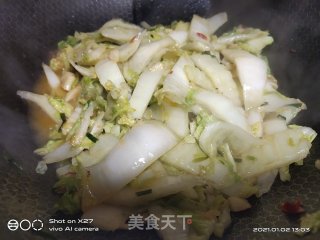 豆瓣白菜的做法步骤：7