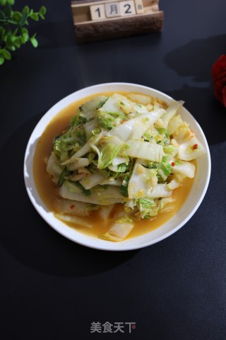 豆瓣白菜的做法步骤：8