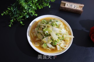 豆瓣白菜的做法步骤：9