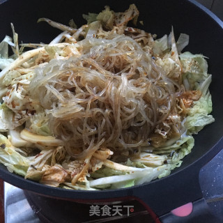 大白菜炖粉条的做法步骤：9