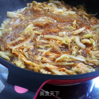 大白菜炖粉条的做法步骤：12