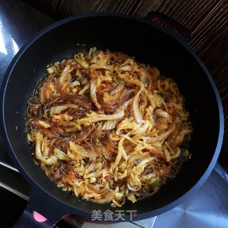 大白菜炖粉条的做法步骤：13
