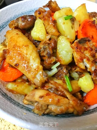 土豆烧鸡的做法步骤：13