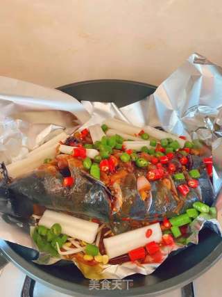 纸包鱼的做法步骤：3