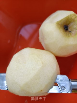 耙耙柑苹果糖水的做法步骤：4
