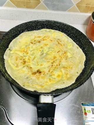 酱抹手抓饼的做法步骤：5