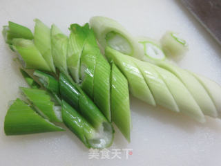 大葱炒羊肉的做法步骤：3
