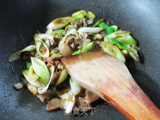 大葱炒羊肉的做法步骤：8