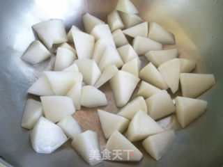 白萝卜羊肉丸子汤的做法步骤：4