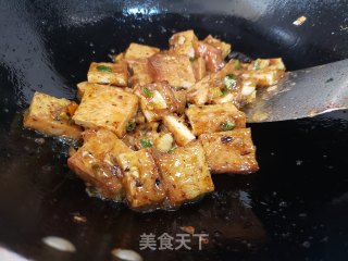 香辣油炸豆腐块的做法步骤：5