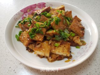 香辣油炸豆腐块的做法步骤：8