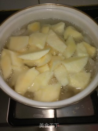 山药苹果糖水的做法步骤：3