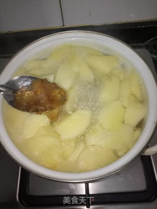 山药苹果糖水的做法步骤：5