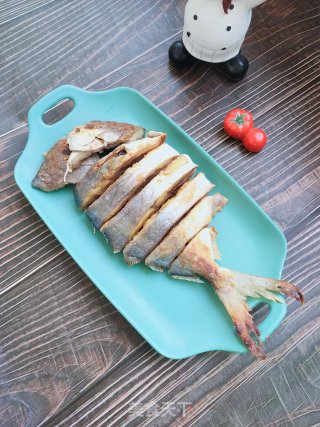 干煎金昌鱼的做法步骤：9