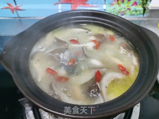 黑鱼平菇汤的做法步骤：7
