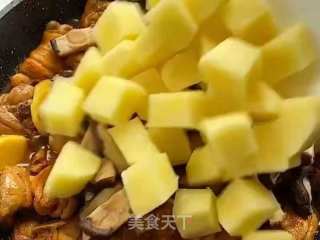 黄焖鸡的做法步骤：5