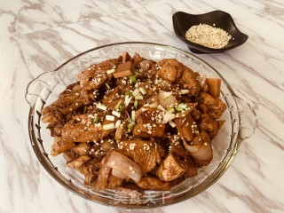 火麻仁鸡翅大虾焖“双豆＂的做法步骤：2