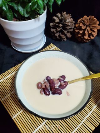 花生红腰豆牛奶饮的做法步骤：8