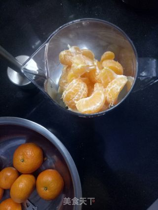 苹果桔子果汁泥的做法步骤：3