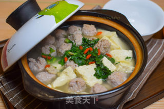 砂锅豆腐丸子的做法步骤：9
