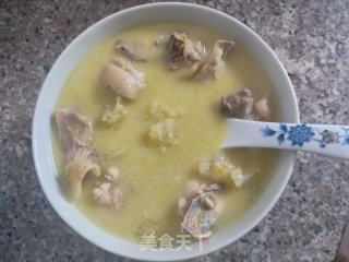 香浓花胶鸡汤的做法步骤：4