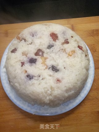 红枣果干米糕的做法步骤：8