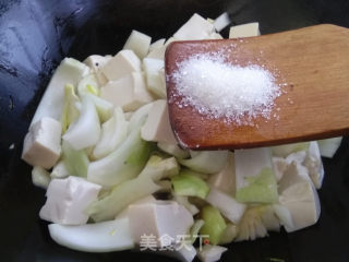 豆腐烧大白菜的做法步骤：5